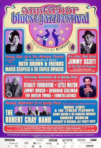 Ann Arbor Blues and Jazz Festival Poster