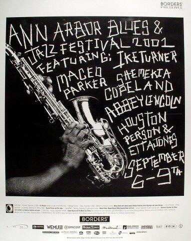 Ann Arbor Blues and Jazz Festival Poster