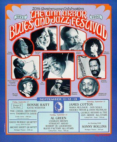 Ann Arbor Blues and Jazz Festival Poster