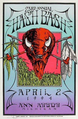 23rd Annual Hash Bash Silkscreen