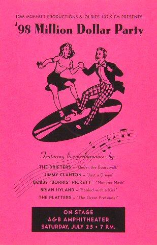 The Drifters Handbill