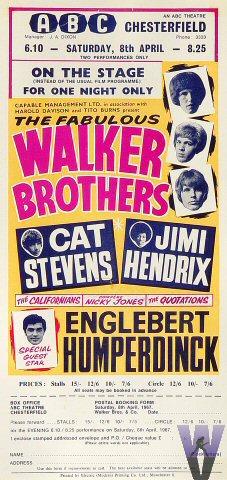 The Walker Brothers Handbill