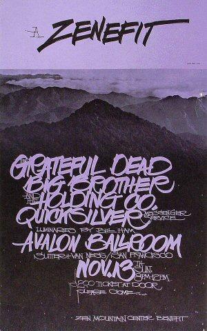 Zen Mountain Center Benefit Poster