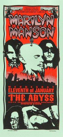 Marilyn Manson Handbill