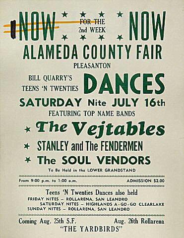 The Vejtables Handbill