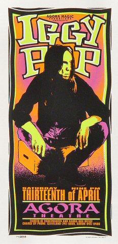 Iggy Pop Handbill