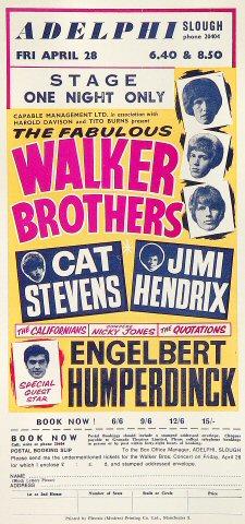 The Walker Brothers Handbill
