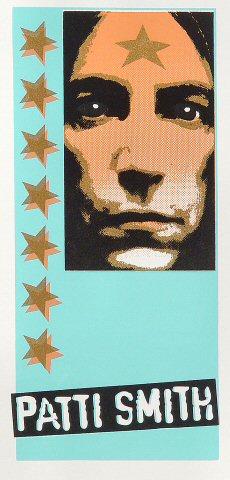 Patti Smith Handbill