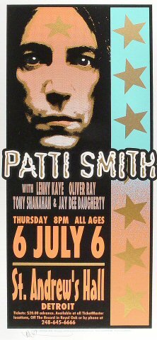 Patti Smith Silkscreen