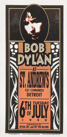 Bob Dylan Handbill