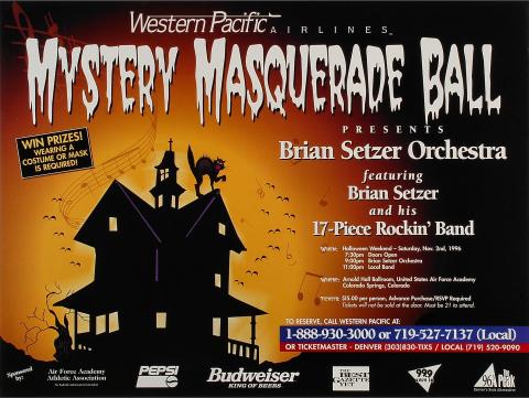 Brian Setzer Orchestra Poster