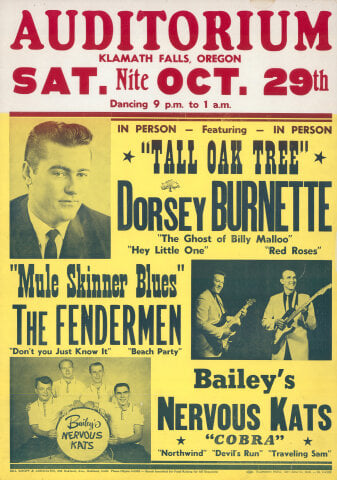 Dorsey Burnette Poster
