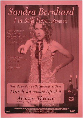 Sandra Bernhard Poster