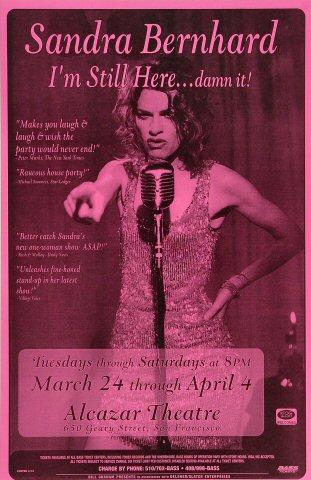 Sandra Bernhard Poster