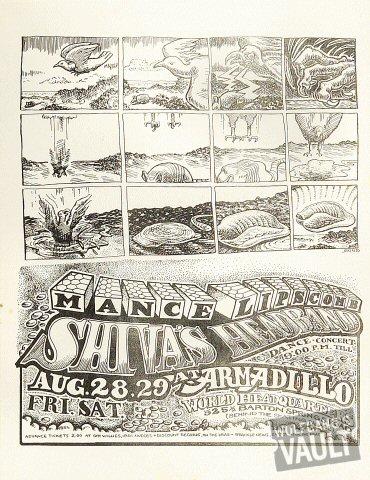 Mance Lipscomb Handbill