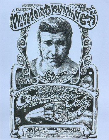 Waylon Jennings Handbill