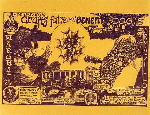 Drag Vendor's Crafts Faire and Benefit Boogie Handbill