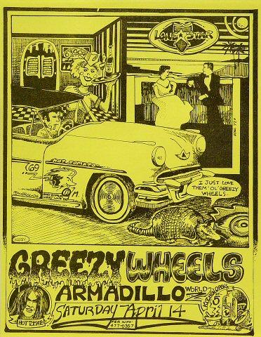 Greezy Wheels Handbill