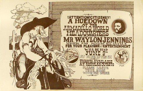 Waylon Jennings Poster