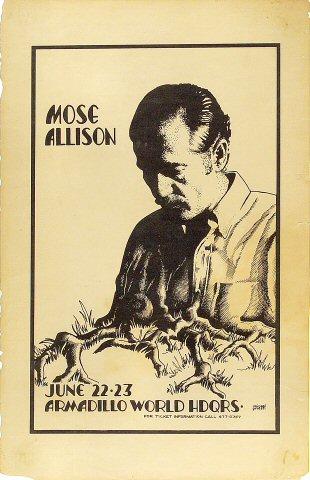 Mose Allison Poster