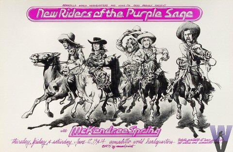 The New Riders of the Purple Sage Poster