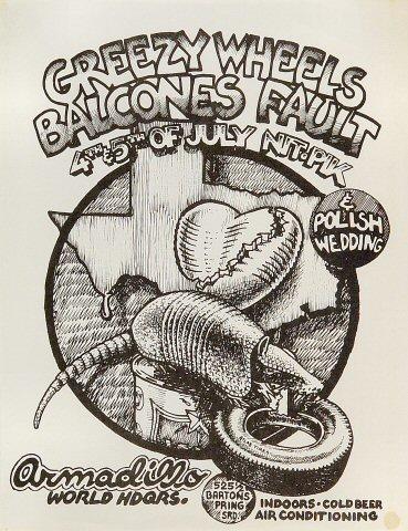 Greezy Wheels Handbill