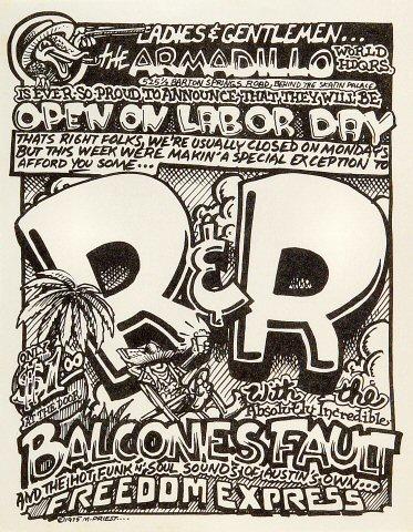 Balcones Fault Handbill