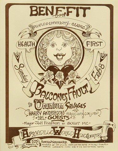 Balcones Fault Handbill