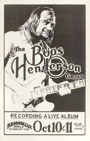 The Bugs Henderson Group Poster