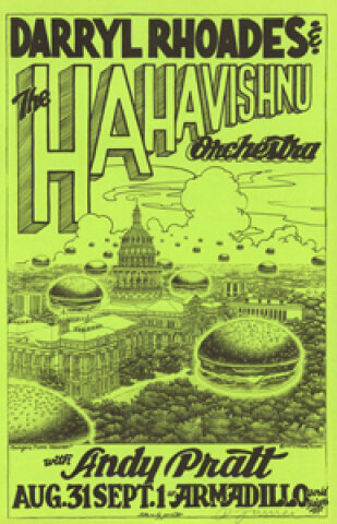 Darryl Rhoades and the HaHa Vishnu Orchestra Poster