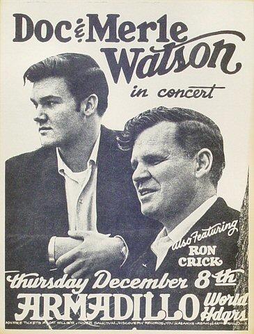 Doc Watson and Merle Watson Handbill