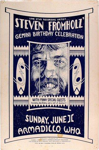 Steven Fromholz Poster