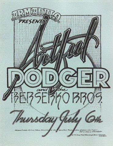 Artful Dodger Handbill