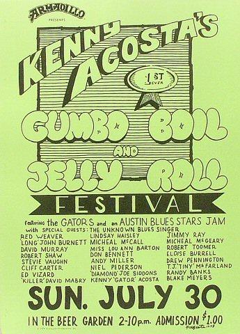 The Kenny Acosta Band Poster