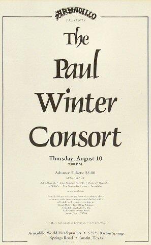 Paul Winter Consort Handbill