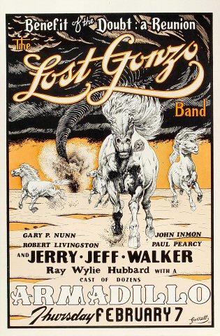 The Lost Gonzo Band Poster