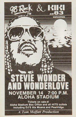 Stevie Wonder Handbill