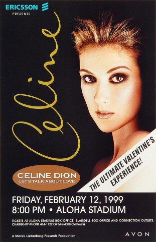 Celine Dion Handbill