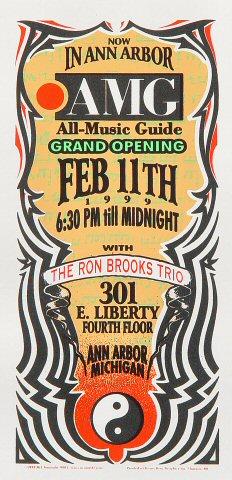 The Ron Brooks Trio Handbill