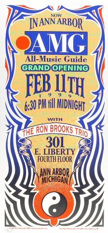 The Ron Brooks Trio Silkscreen
