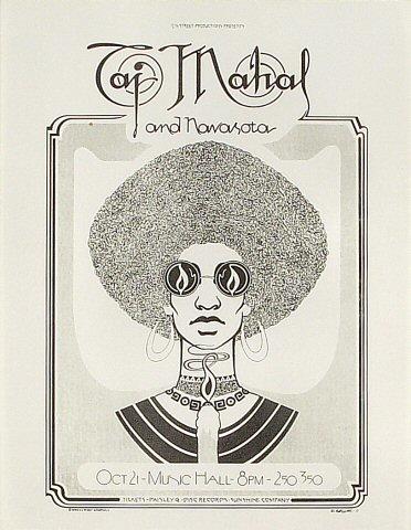 Taj Mahal Handbill