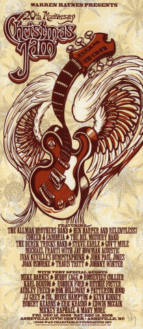 20th Anniversary Christmas Jam Silkscreen