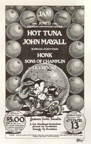 Hot Tuna Handbill