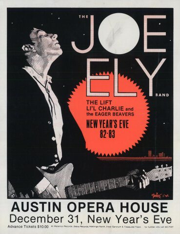 The Joe Ely Band Silkscreen