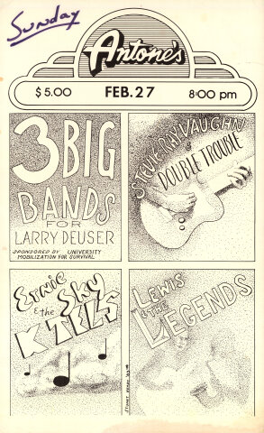 Stevie Ray Vaughan & Double Trouble Poster