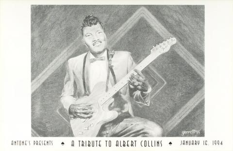 Tribute to Albert Collins Poster