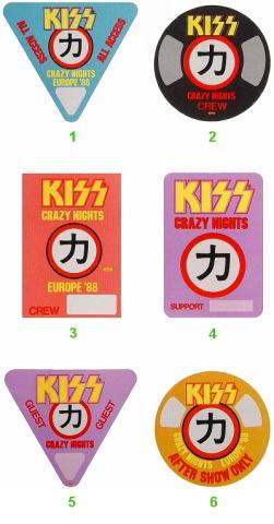 Kiss Backstage Pass