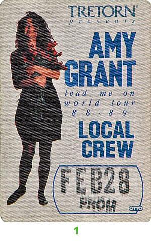 Amy Grant Backstage Pass