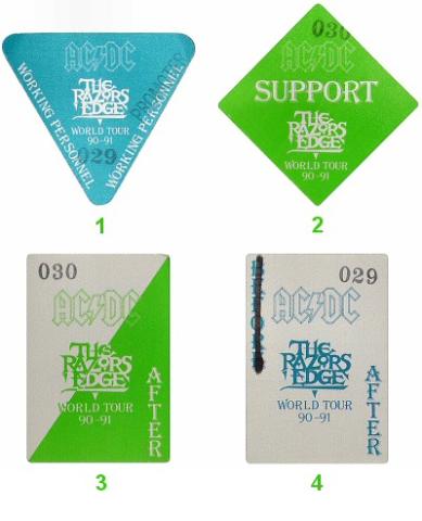 AC/DC Backstage Pass