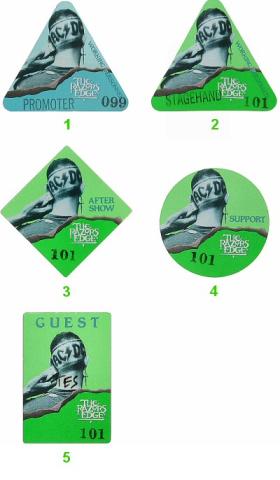 AC/DC Backstage Pass